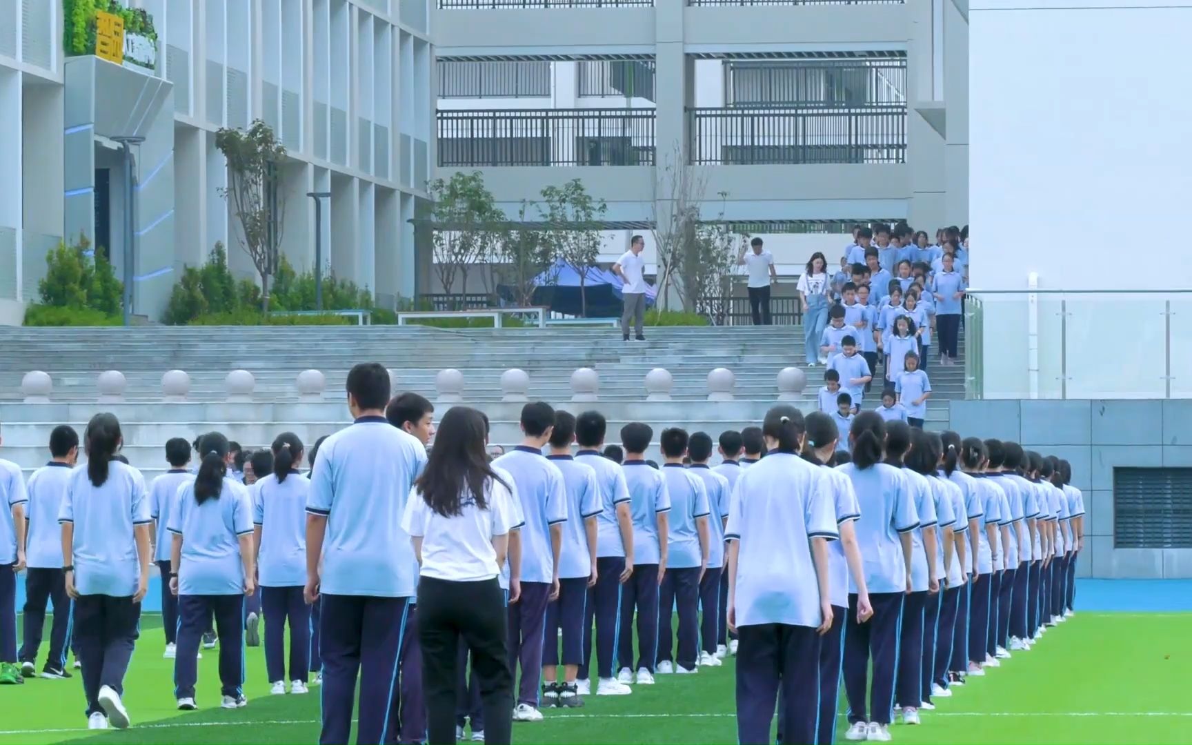 东莞市松山湖北区学校阳光大课间集锦