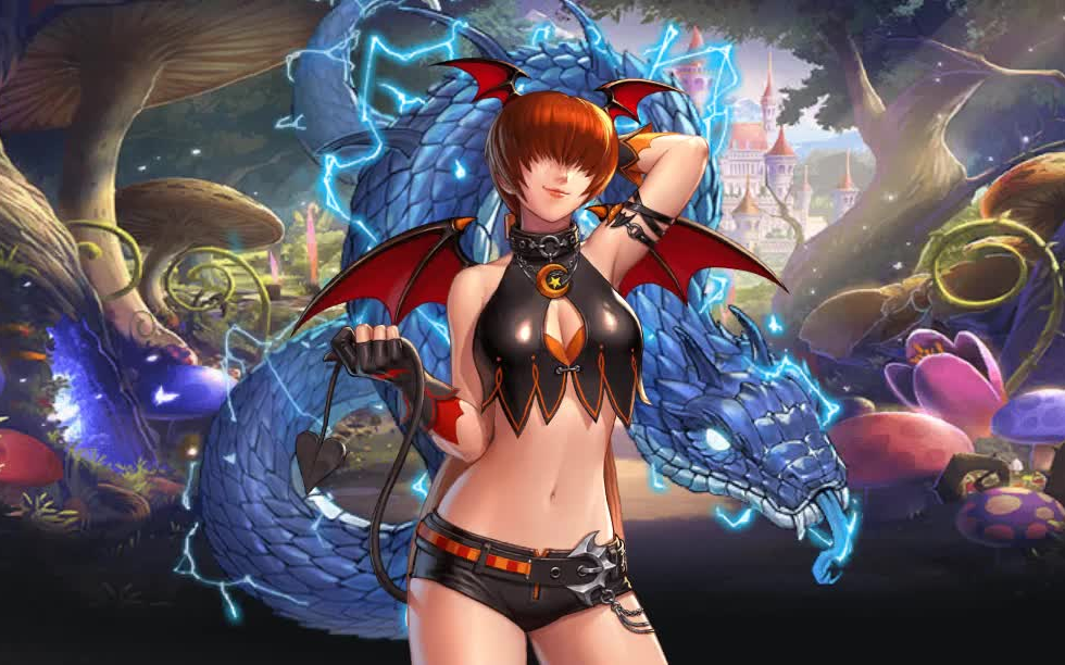 荒狂电光夏尔米 技能演示 手机联网pk哟