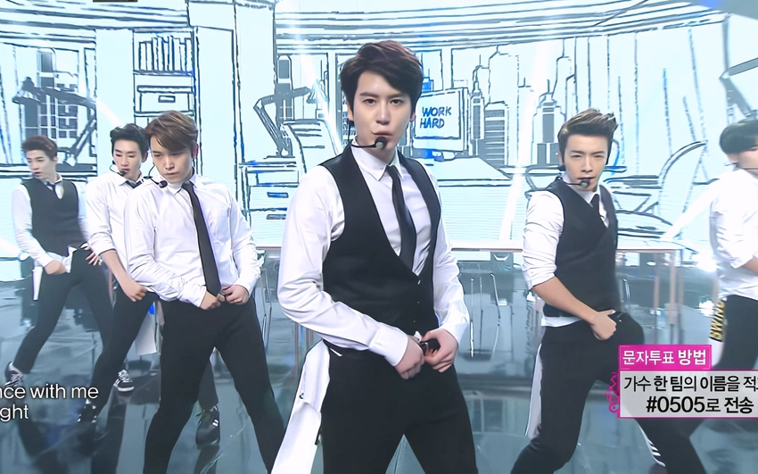 【4K 舞台】Super Junior M《 Swing 》MBC音乐中心 20140405哔哩哔哩bilibili