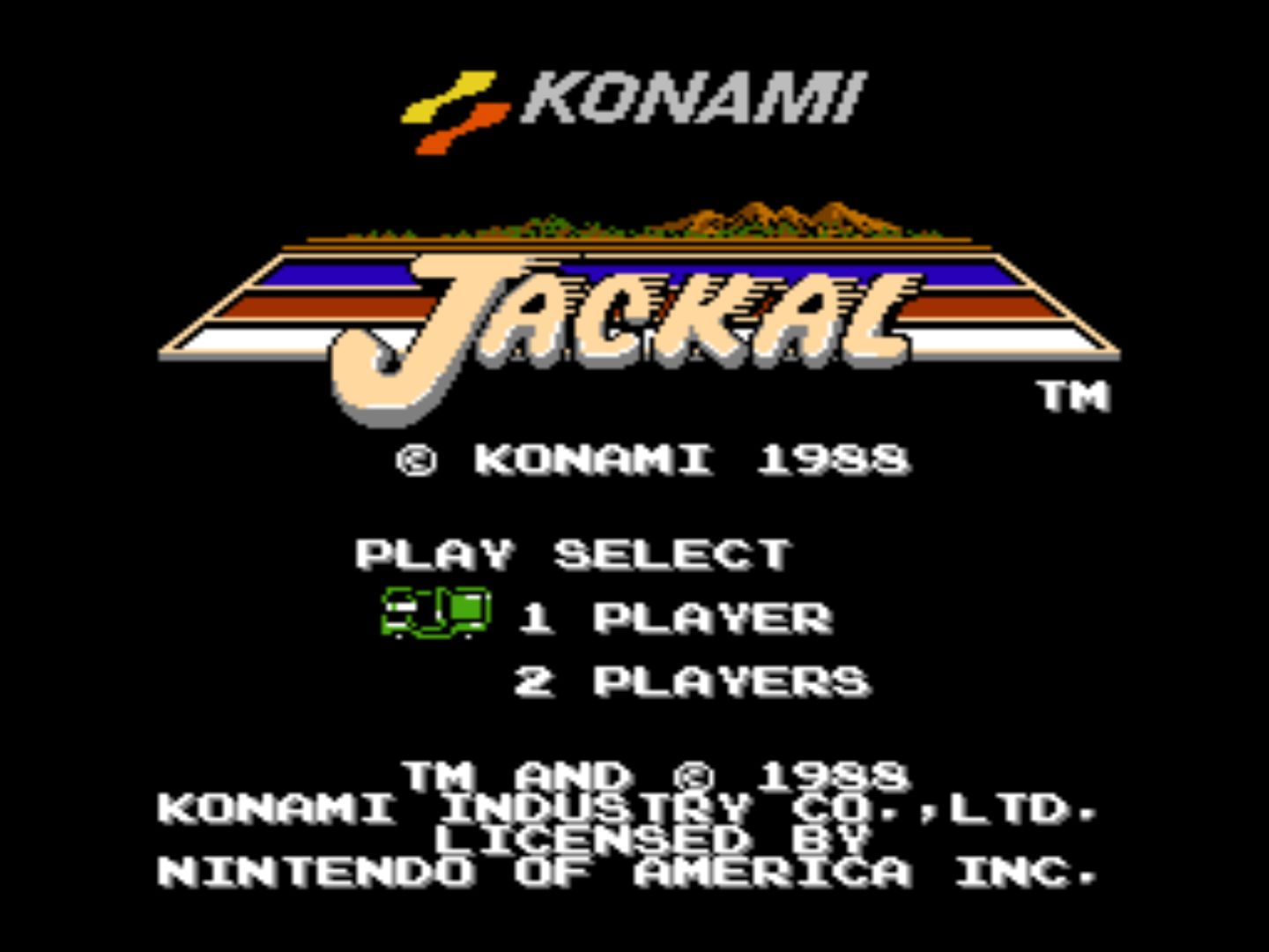 【任天堂:NES、FC】赤色要塞(Jackal)美版哔哩哔哩bilibili童年回忆