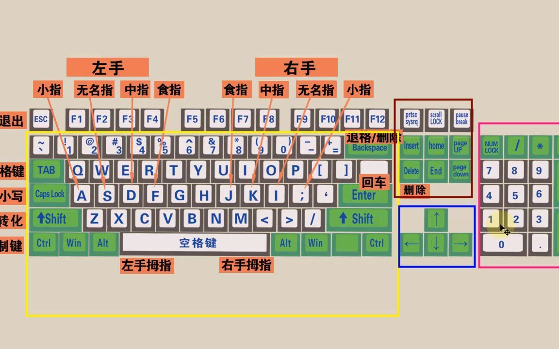 真正零基礎學電腦打字入門教程