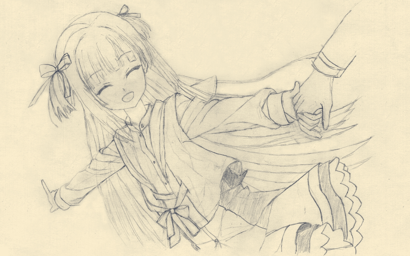 【千恋*万花手书】ふたつの影 丛雨线结束曲 [手绘ed] [双语字幕]