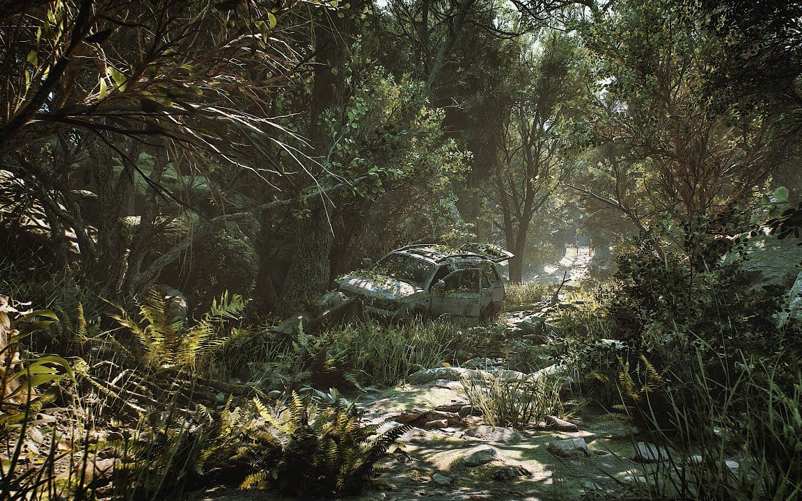 【ue5】感受流明震撼的废土风格场景设计!