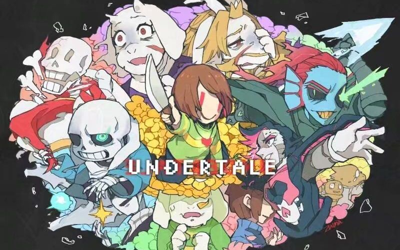 [图]【UNDERTALE】地底世界的暖心大冒险