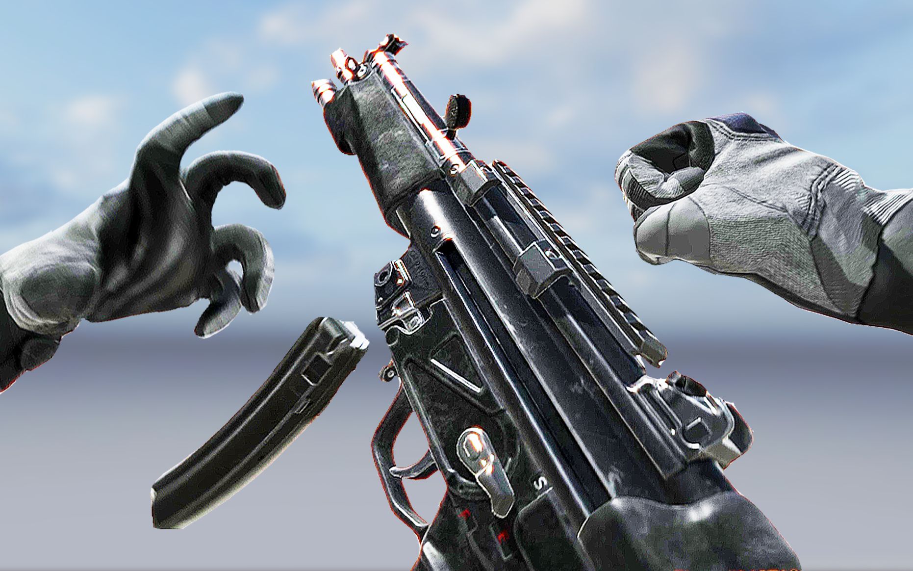 原力换弹!战斗大师 - 全武器 普通&彩蛋换弹动画 [4k/全面屏]