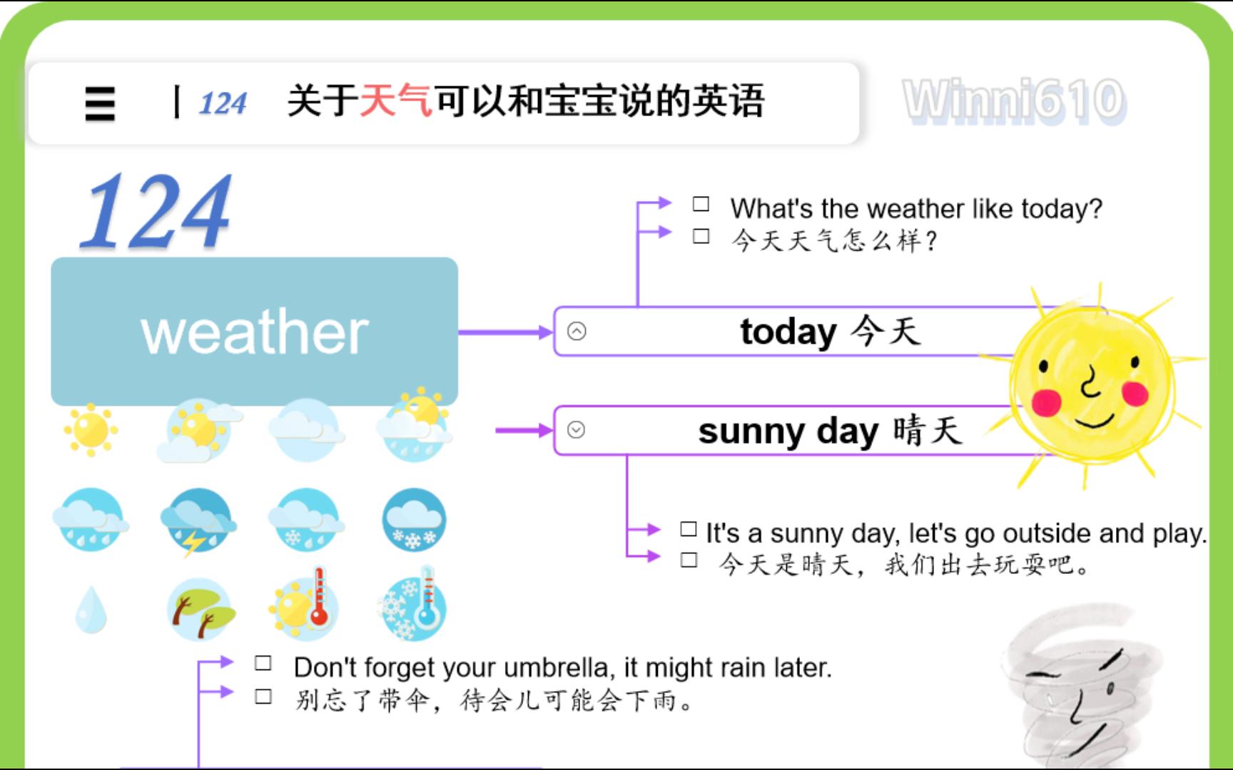 太阳当空照,我要英语好!这些关于天气的英语你都知道吗?哔哩哔哩bilibili