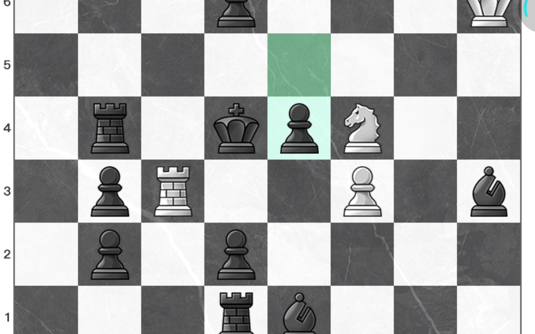 国际象棋残局两步将死4