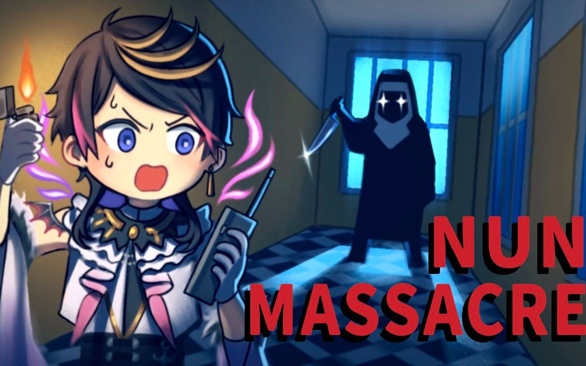 [图]nun gaming (Nun Massacre pt. 2)【NIJISANJI EN _ Shu Yamino】