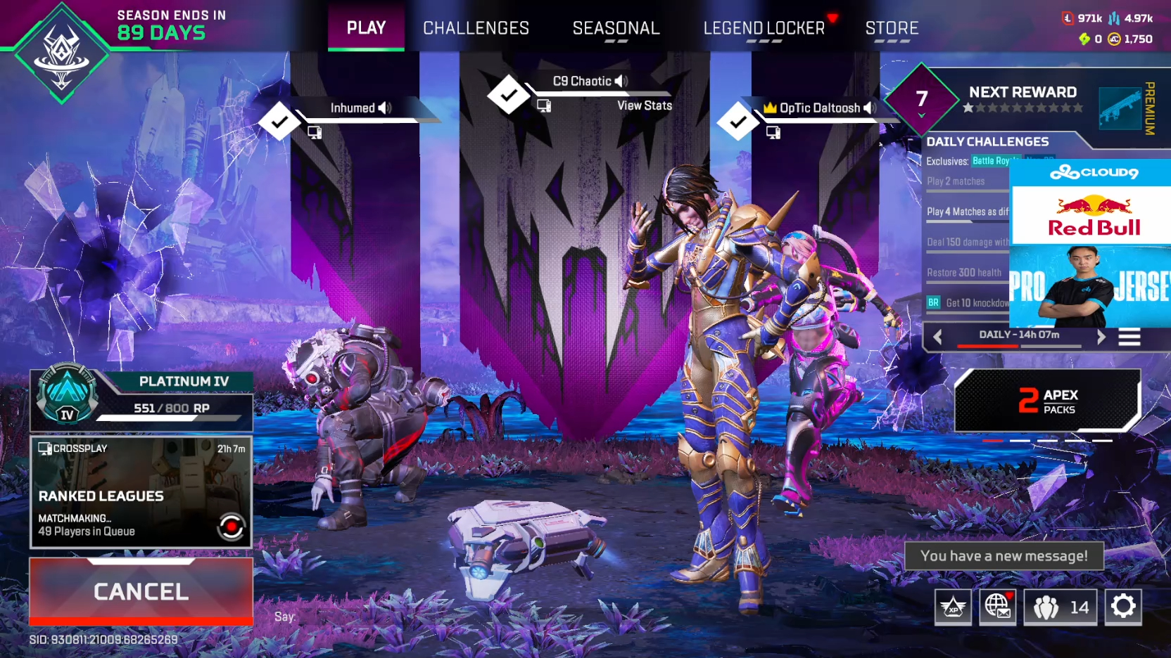 【apex/chaoticmuch/录播】s21酬勤排位一小时 5.8直播录像 02