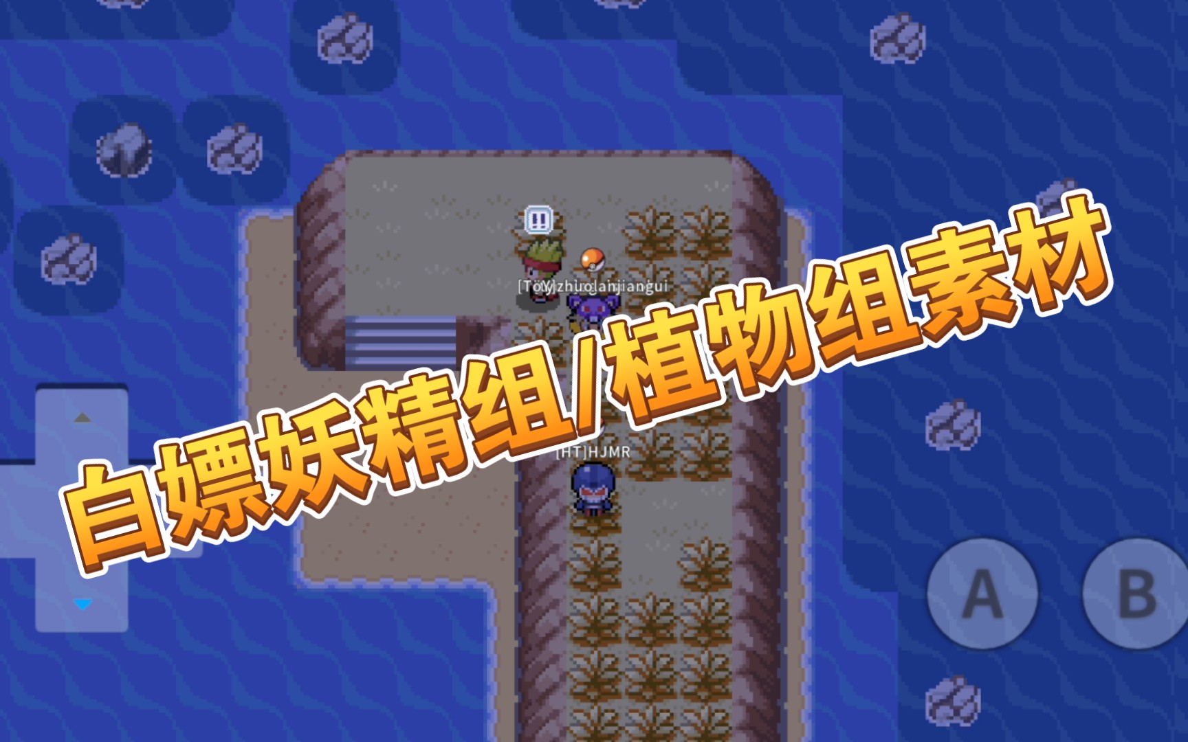 【pokemmo】白嫖妖精组/植物组素材,快进来学!哔哩哔哩bilibiliPOKEMMO