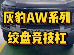 Video herunterladen: 今天给灰豹安排了AW车顶系列 绞盘 前竞技杠