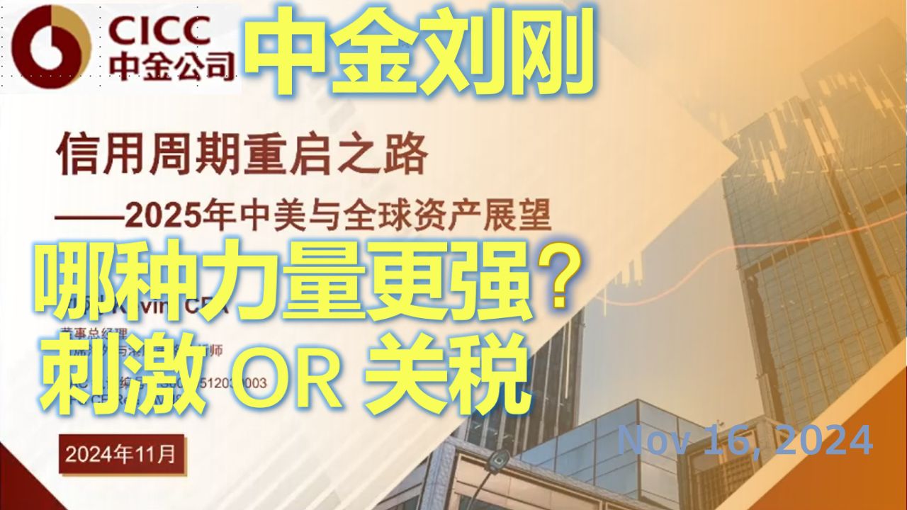 【中金刘刚】为什么近期资产表现反常、波动较大?从信用周期的视角看2025年中美与全球资产展望哔哩哔哩bilibili