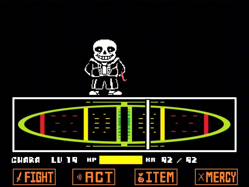 片段二 比赛动画单品 undertale衫斯战 三回合