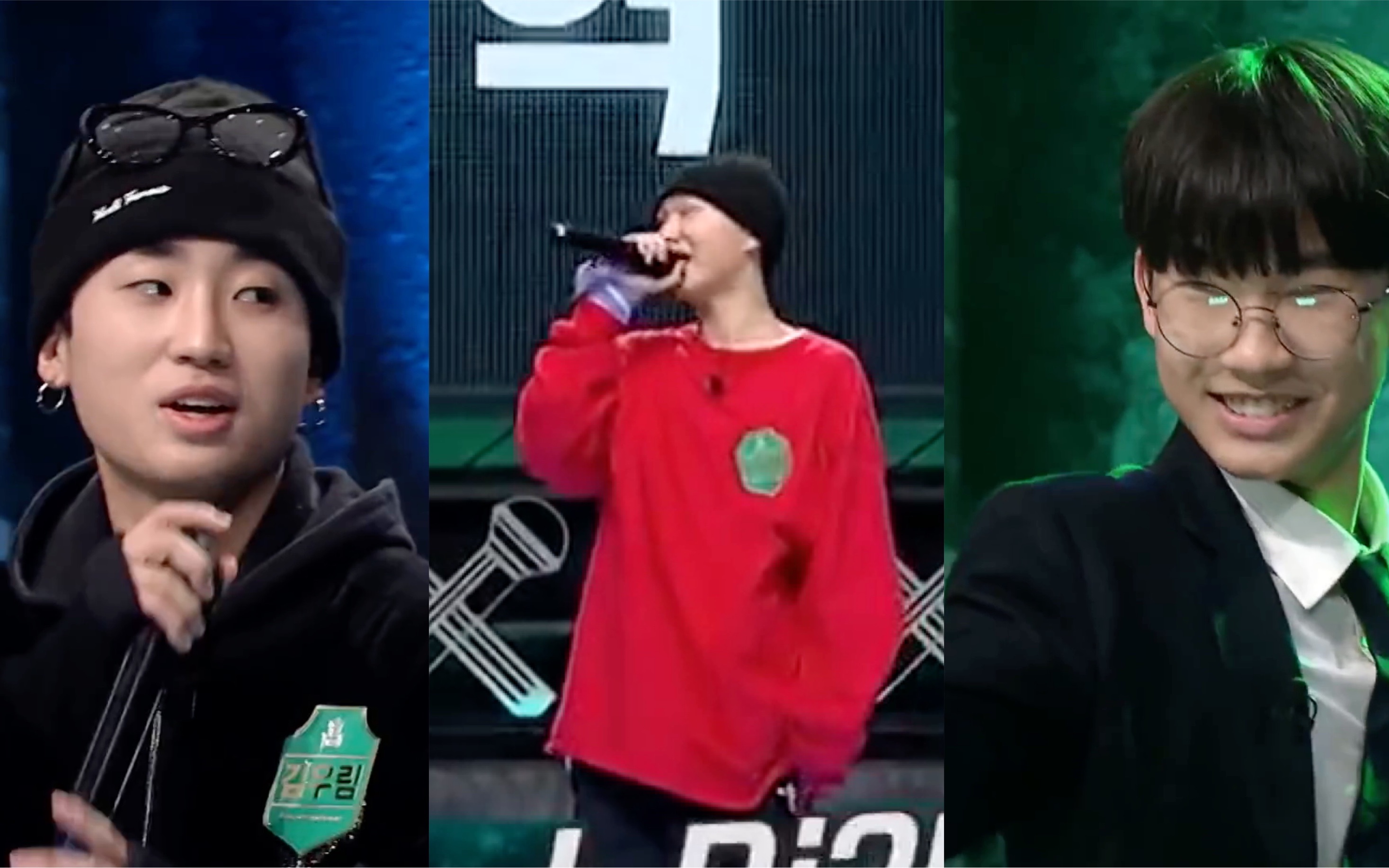 高等rapper4济州小弟金多贤巴西小弟许元赫中国朝鲜族dark参加韩国