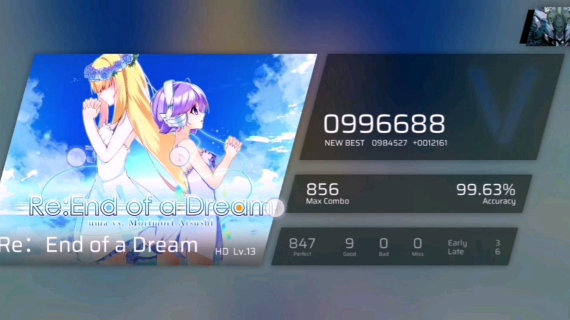 Re:End of a Dream HD Lv.13 V 0996688