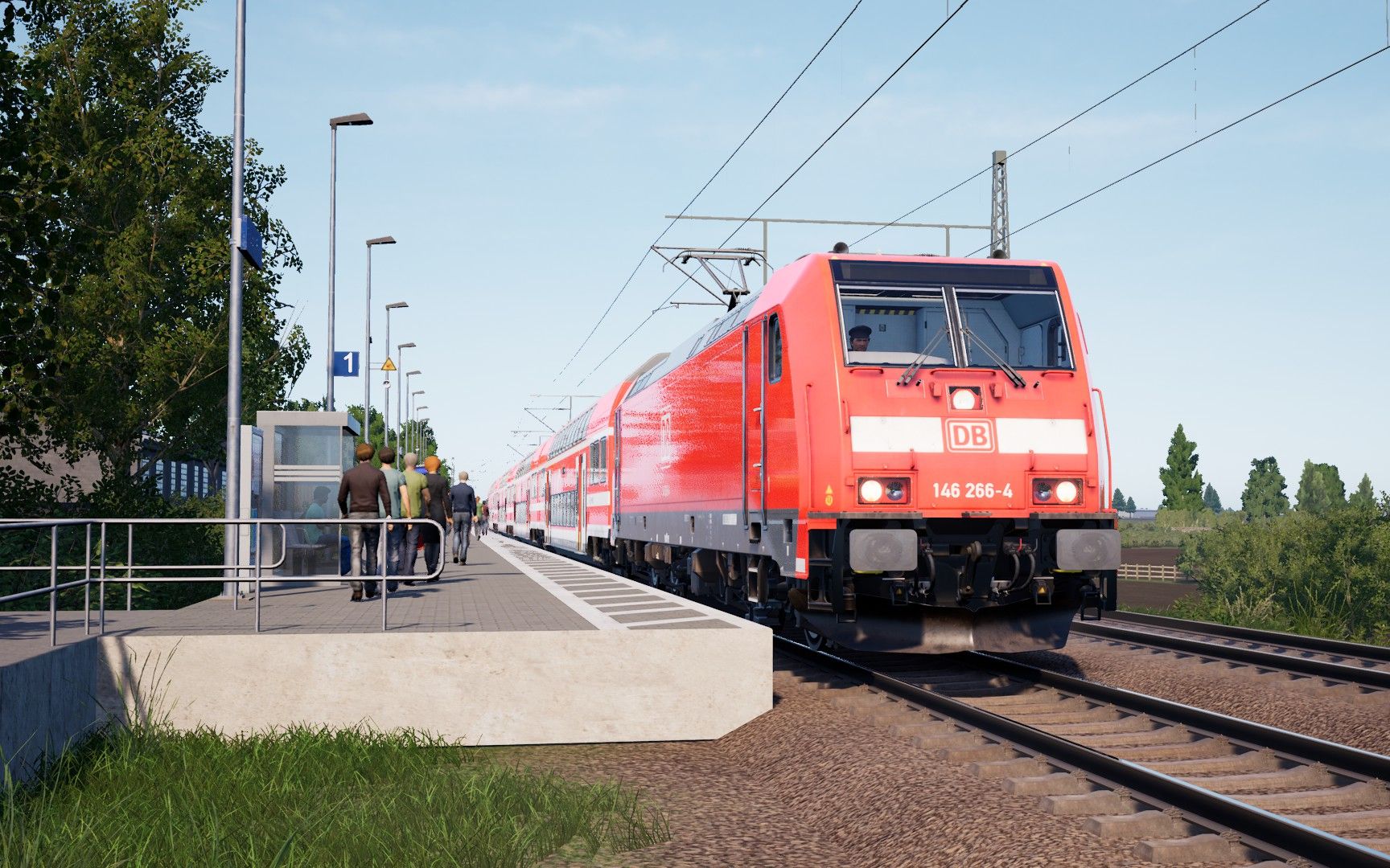 tsw2rh96上德铁dbbr1462电力机车re50莱比锡德累斯顿火车总站