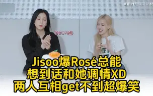 下载视频: Jisoo爆Rosé总能想到话和她调情XD两人处事大不同互相get不到超爆笑【BLACKPINK】