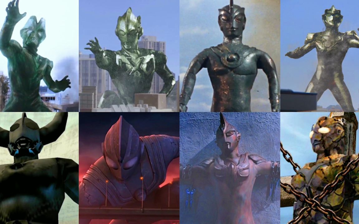 盘点10个变成青铜像的奥特曼,艾斯害死兄弟,你愿意为他们点赞加油吗?