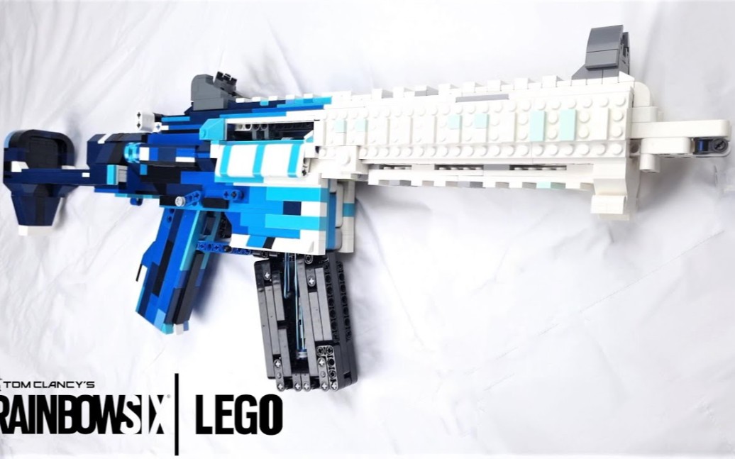 [图]LEGO Working HK416-C | Black Ice - Rainbow Six Siege