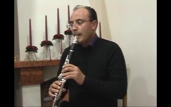 [图]【单簧管】 帕格尼尼小提琴随想曲第二十四首 Capriccio N°24 for Clarinet