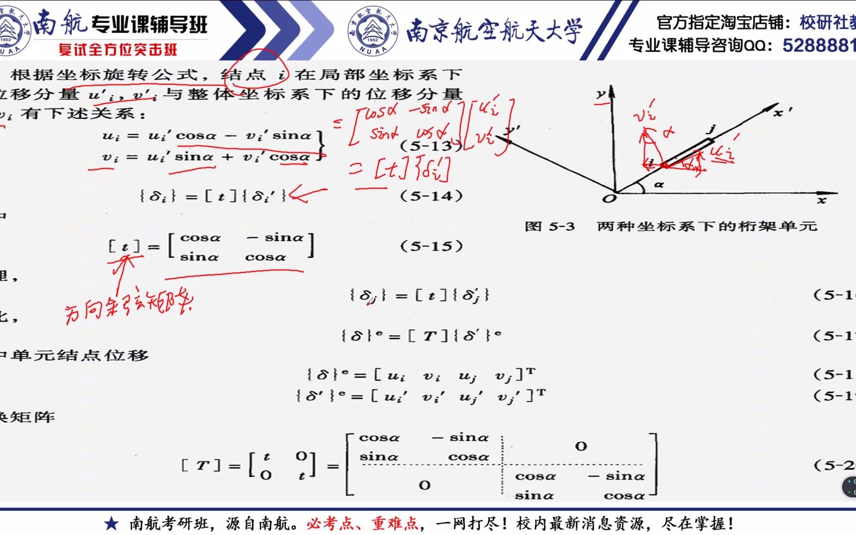 南京航空航天大学517飞行器结构力学第三章 结构分析的有限单元法第二部分哔哩哔哩bilibili