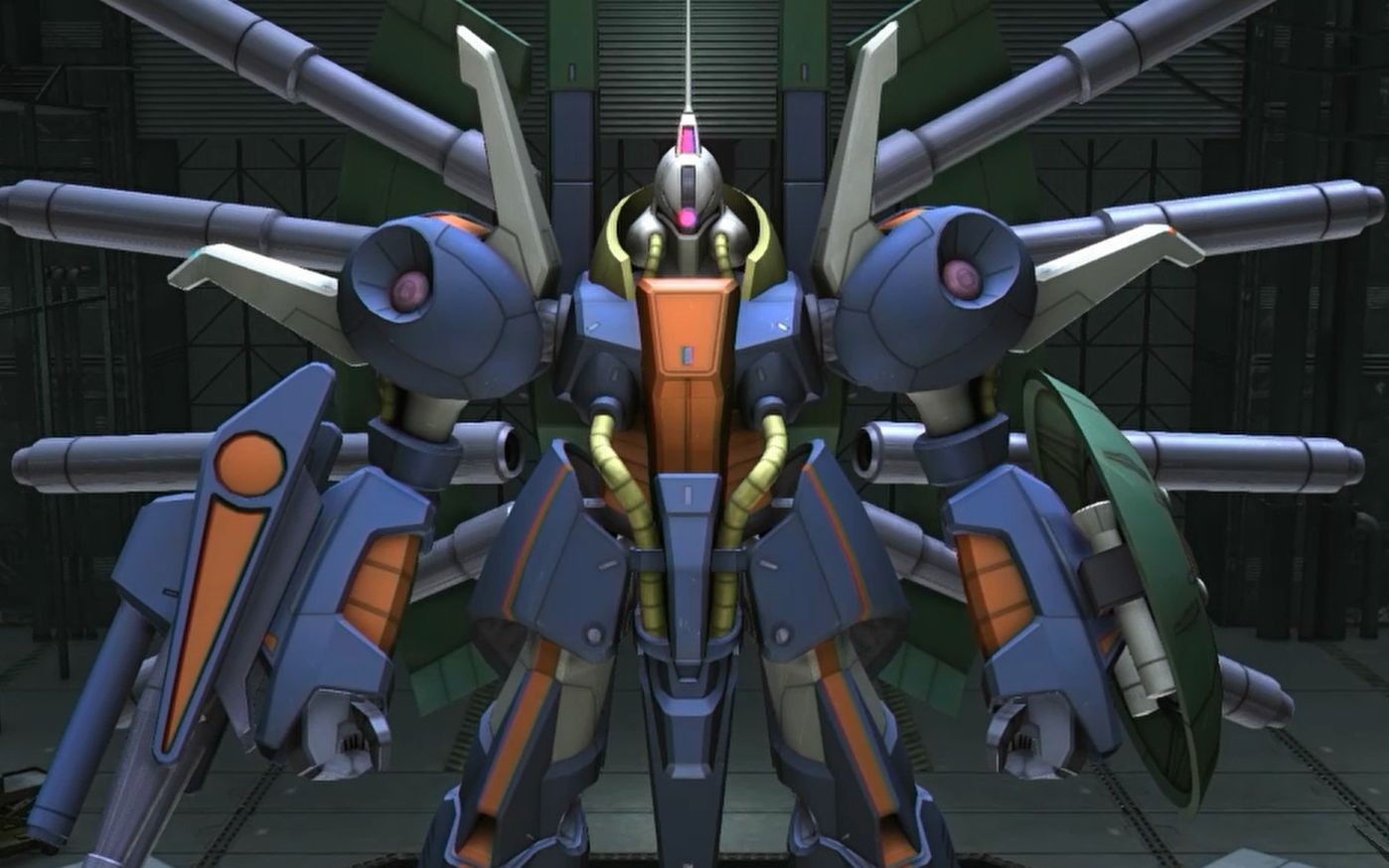 高达战斗行动2机体演示&注释:帕拉斯.