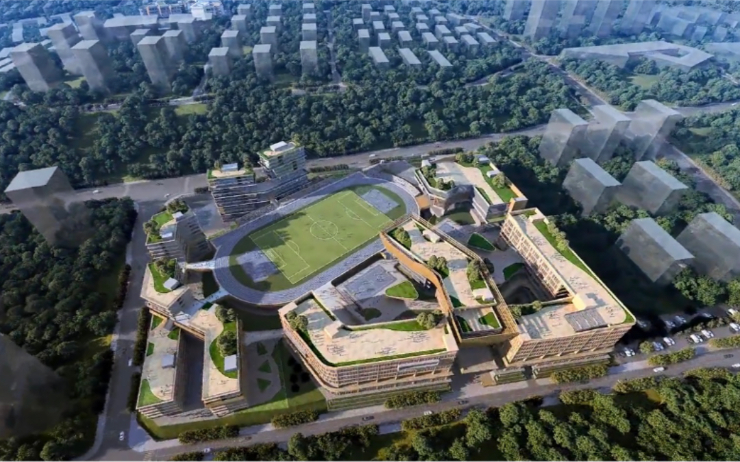 重庆广阳岛智创生态城b地块中学设计方案