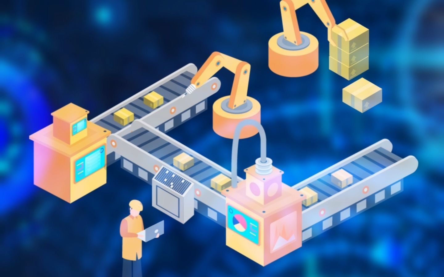 智慧工厂---未来智能制造的核心技术,微思数字孪生平台助力企业构建