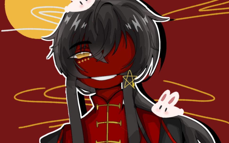 【ch/瓷】中秋快乐_哔哩哔哩_bilibili