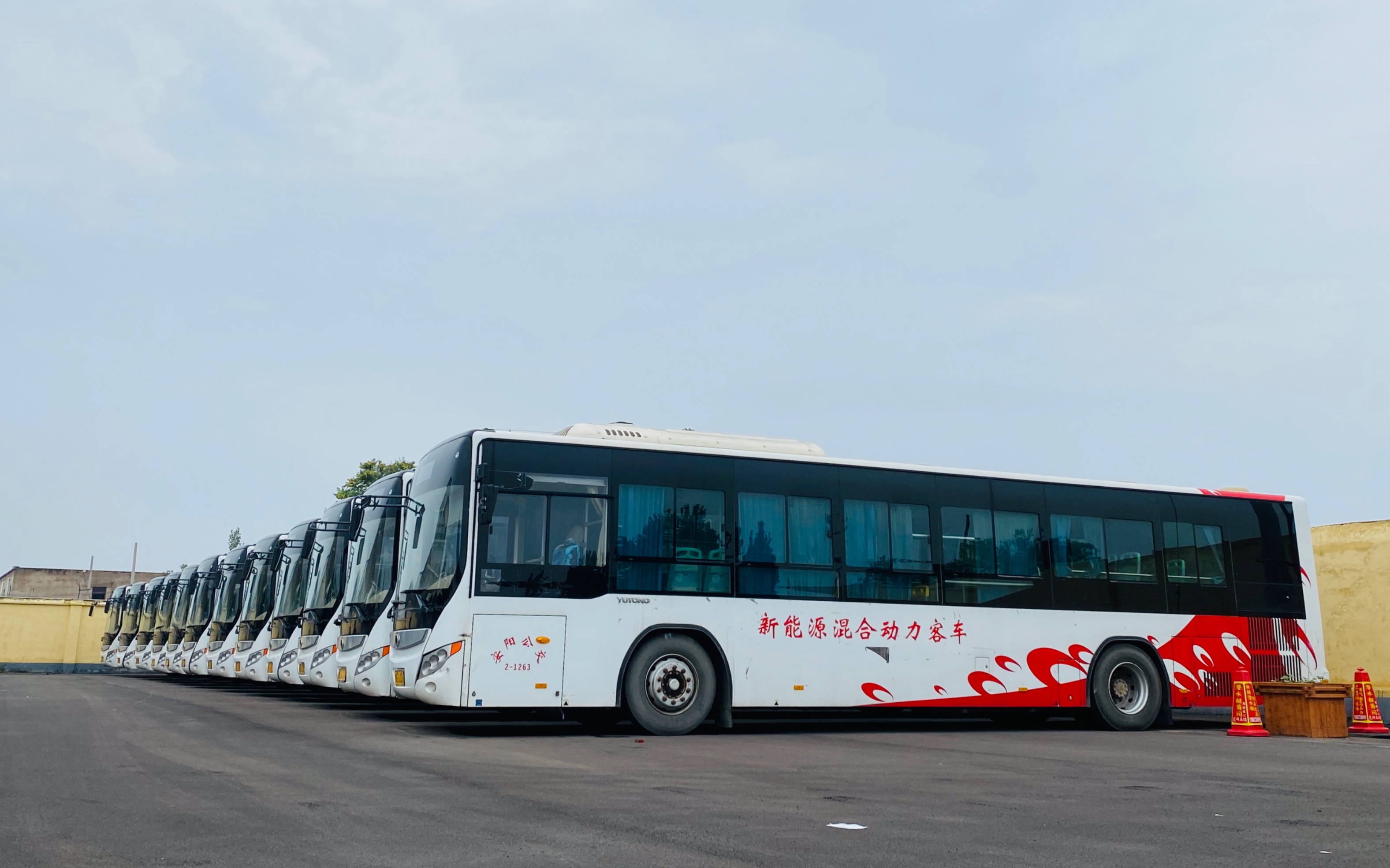 【车辆探访】安阳公交封存在董王度车场的宇通zk6120chevpg1车辆及