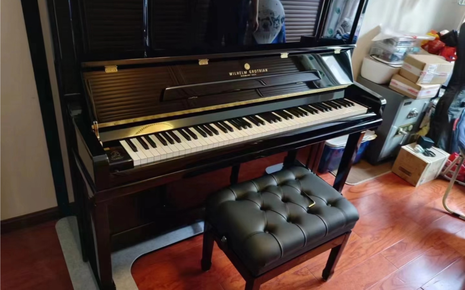 全球顶级钢琴品牌德国grotrian高天钢琴wg-32买家秀#莆田天音琴行