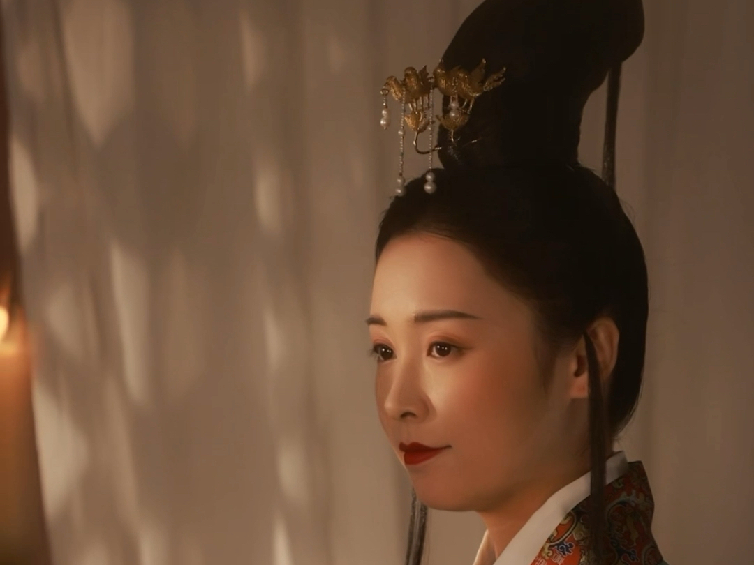 东汉复原妆束"高髻" 历史朝代复原造型课程作品