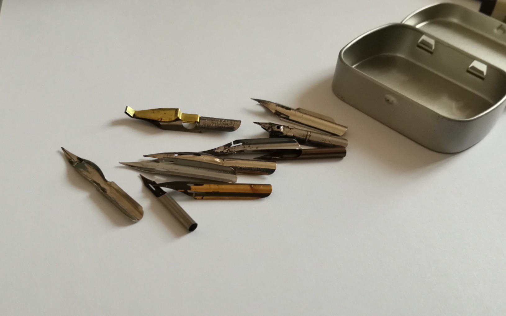 猹儿蘸水笔笔尖展示我拥有的蘸水笔尖