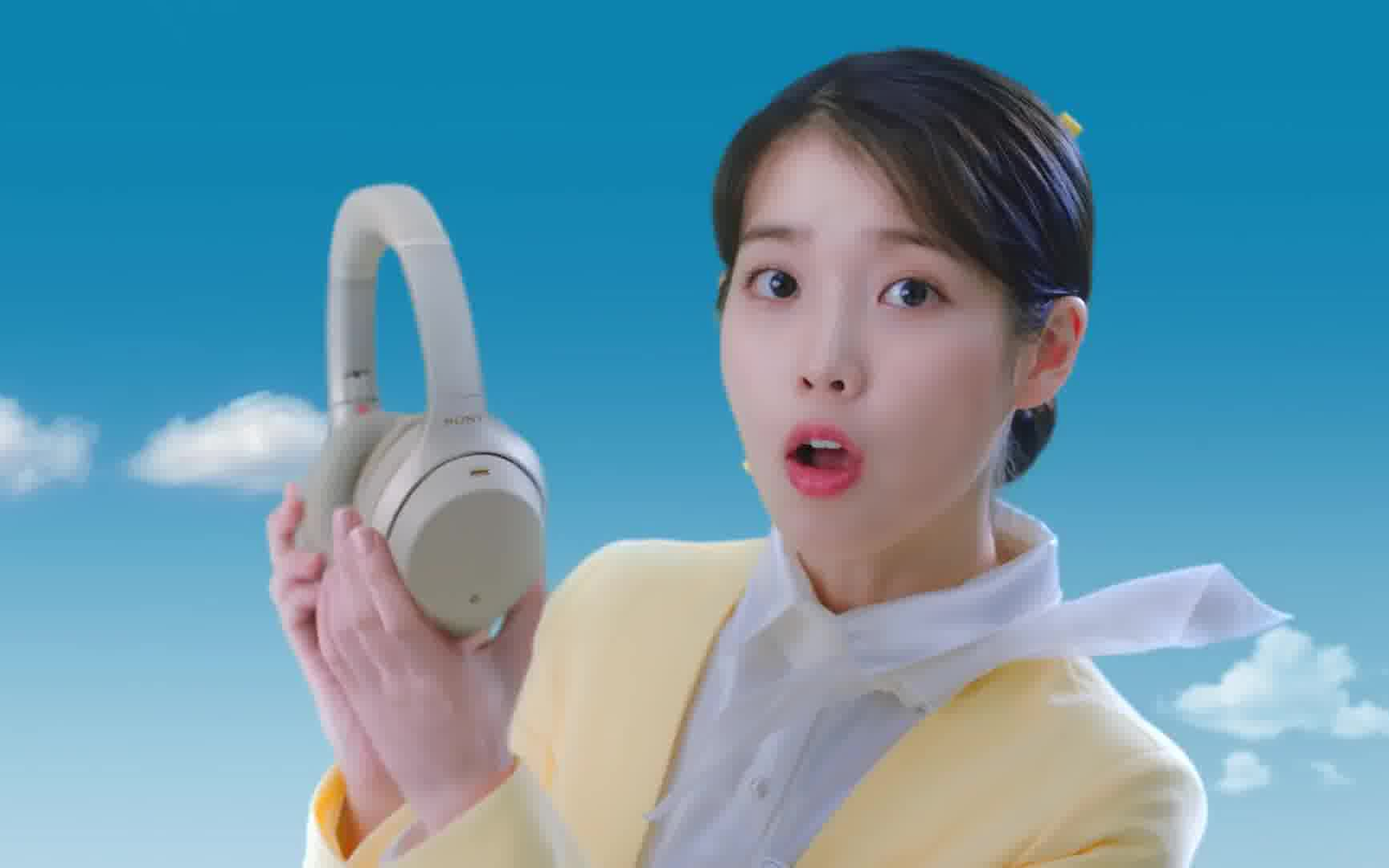 广告iu李知恩 sony wh-1000x m3 2019夏季_哔哩哔哩 (゜-゜)つロ 干杯