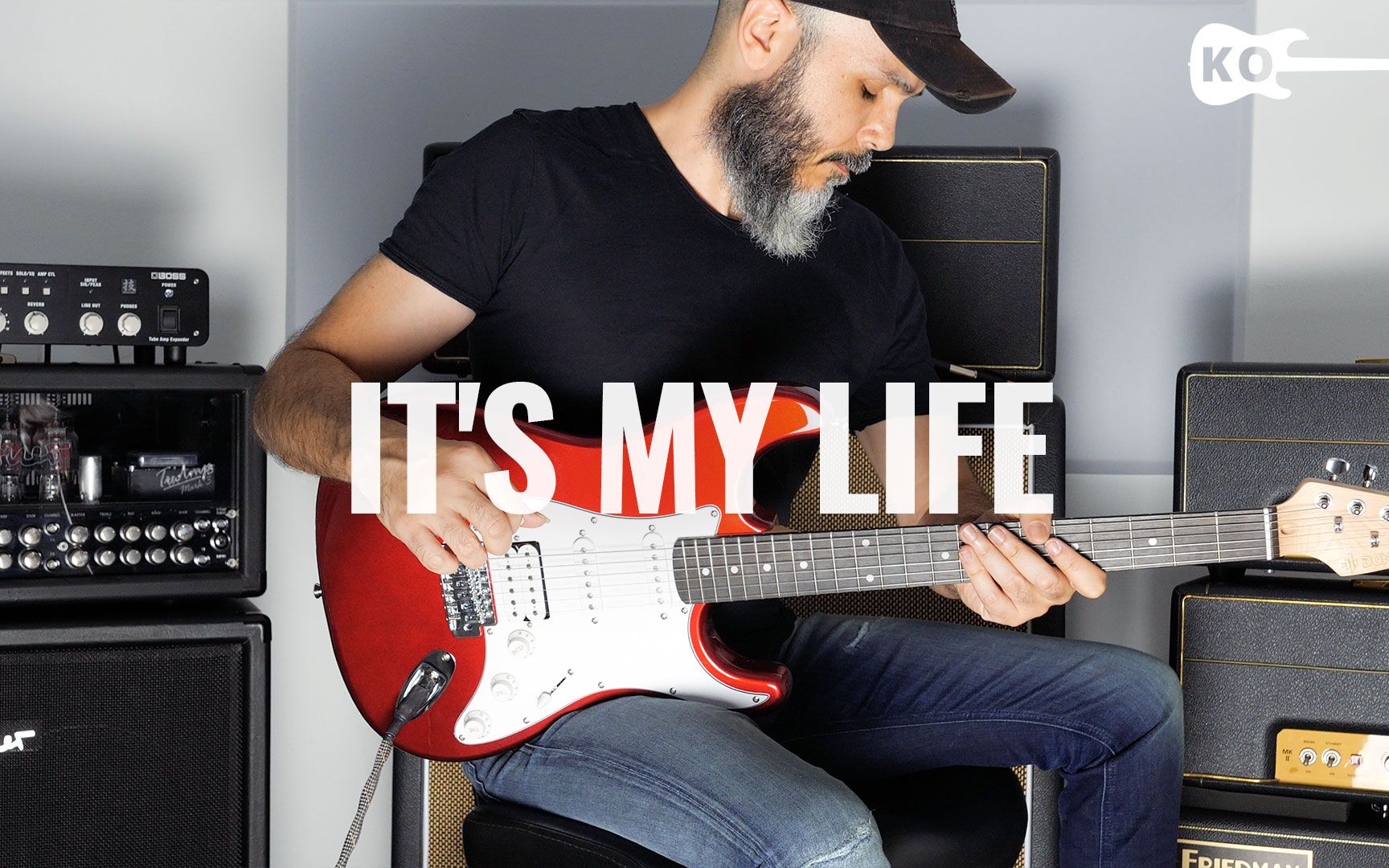 [图]【电吉他】Bon Jovi - It's My Life - Electric Guitar Cover by Kfir Ochaion 翻弹