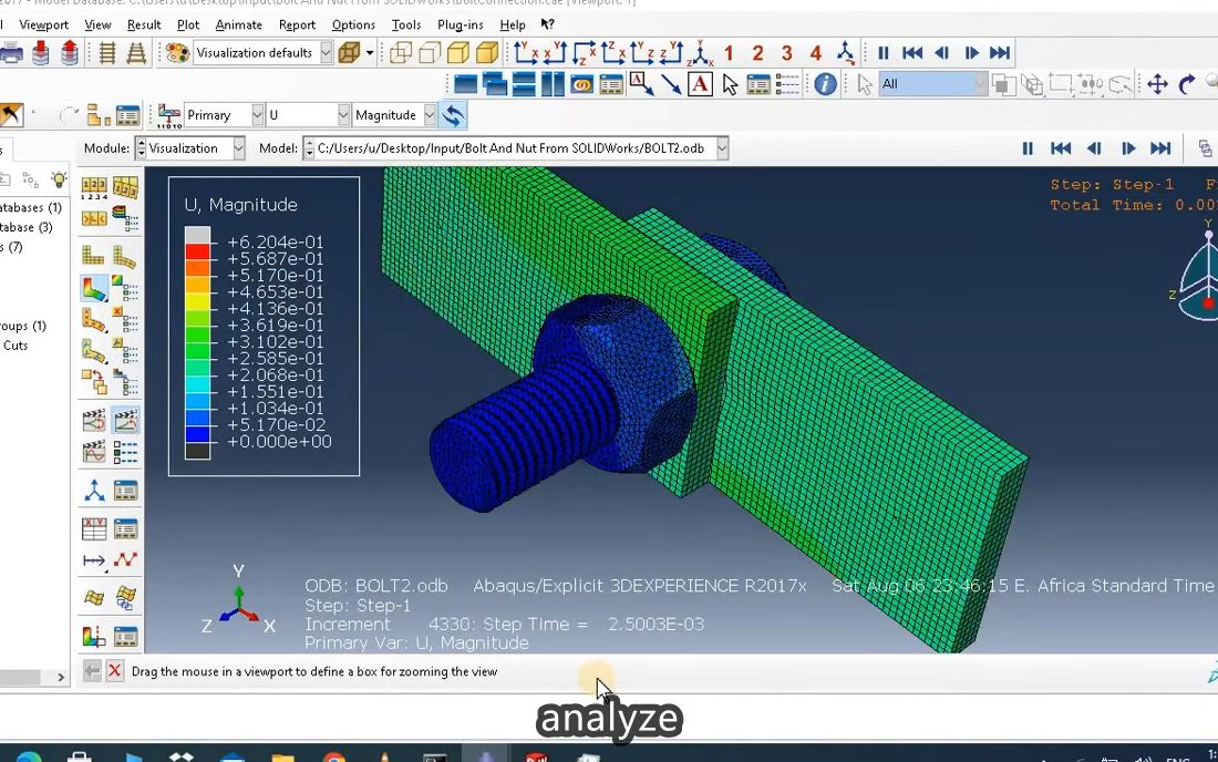 SolidWORKs 文件导入 ABAQUS的方法哔哩哔哩bilibili