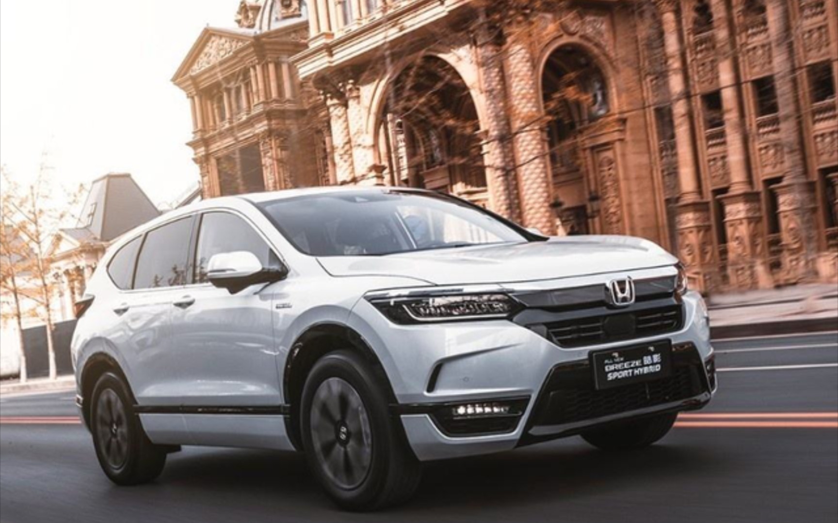 2021款本田皓影格陵兰白新车入手