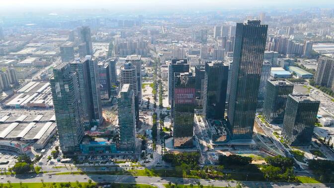 air2飞过东莞浙商大厦