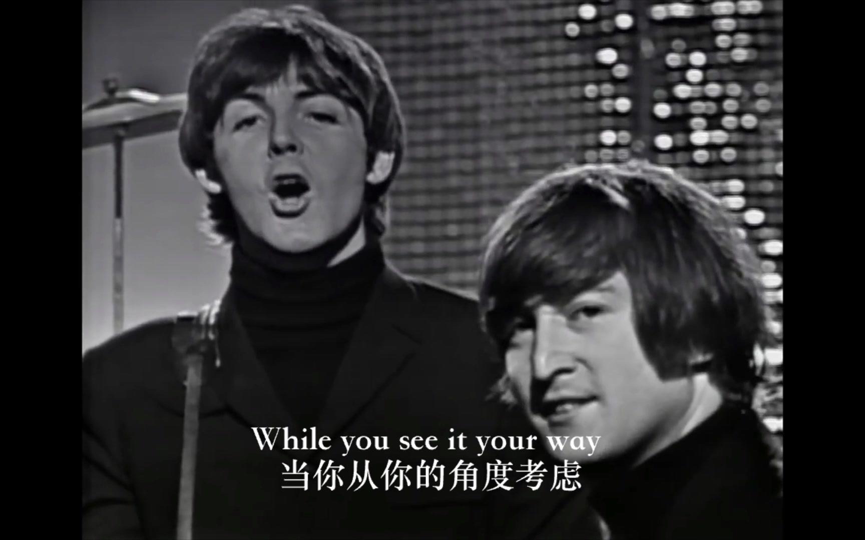 [图]【中英字幕】The Beatles - We Can Work It Out (1965) PV