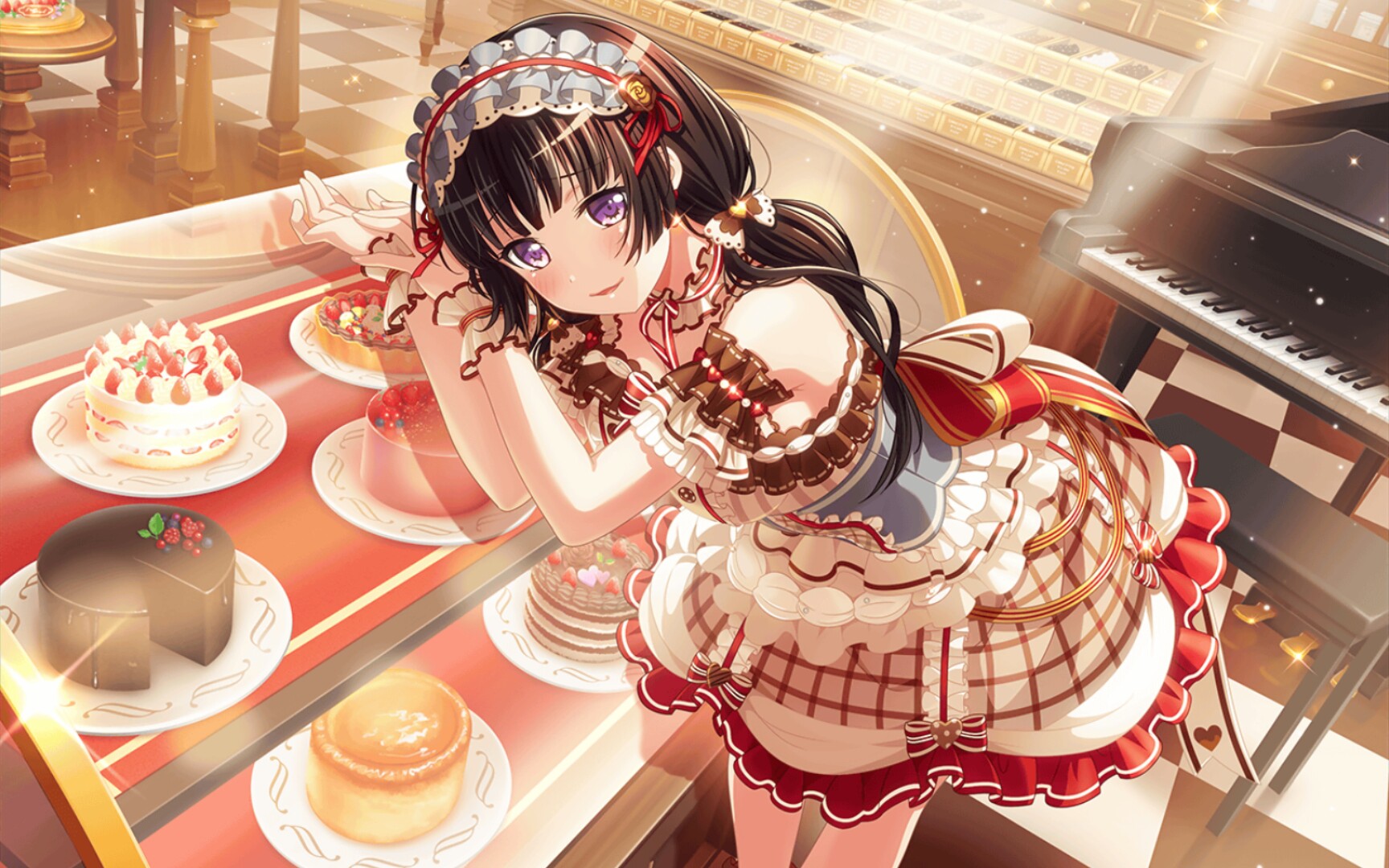 (邦邦)】【甜蜜的目光】白金燐子_音游热门视频