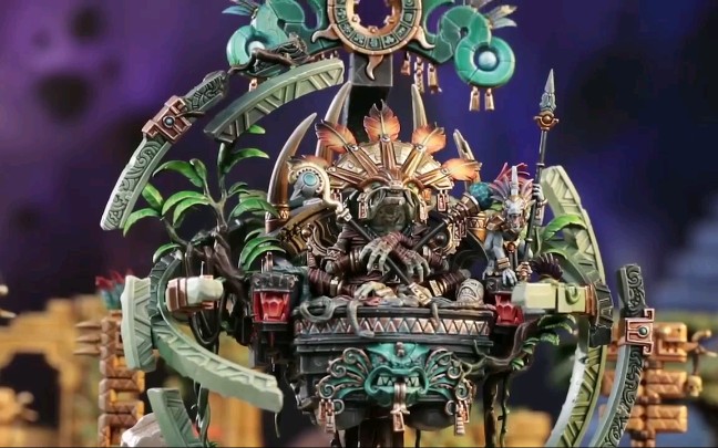 战锤西格玛时代塞拉芬蜥蜴人蛙型自走核弹人见人爱的木乃伊青蛙克拉克