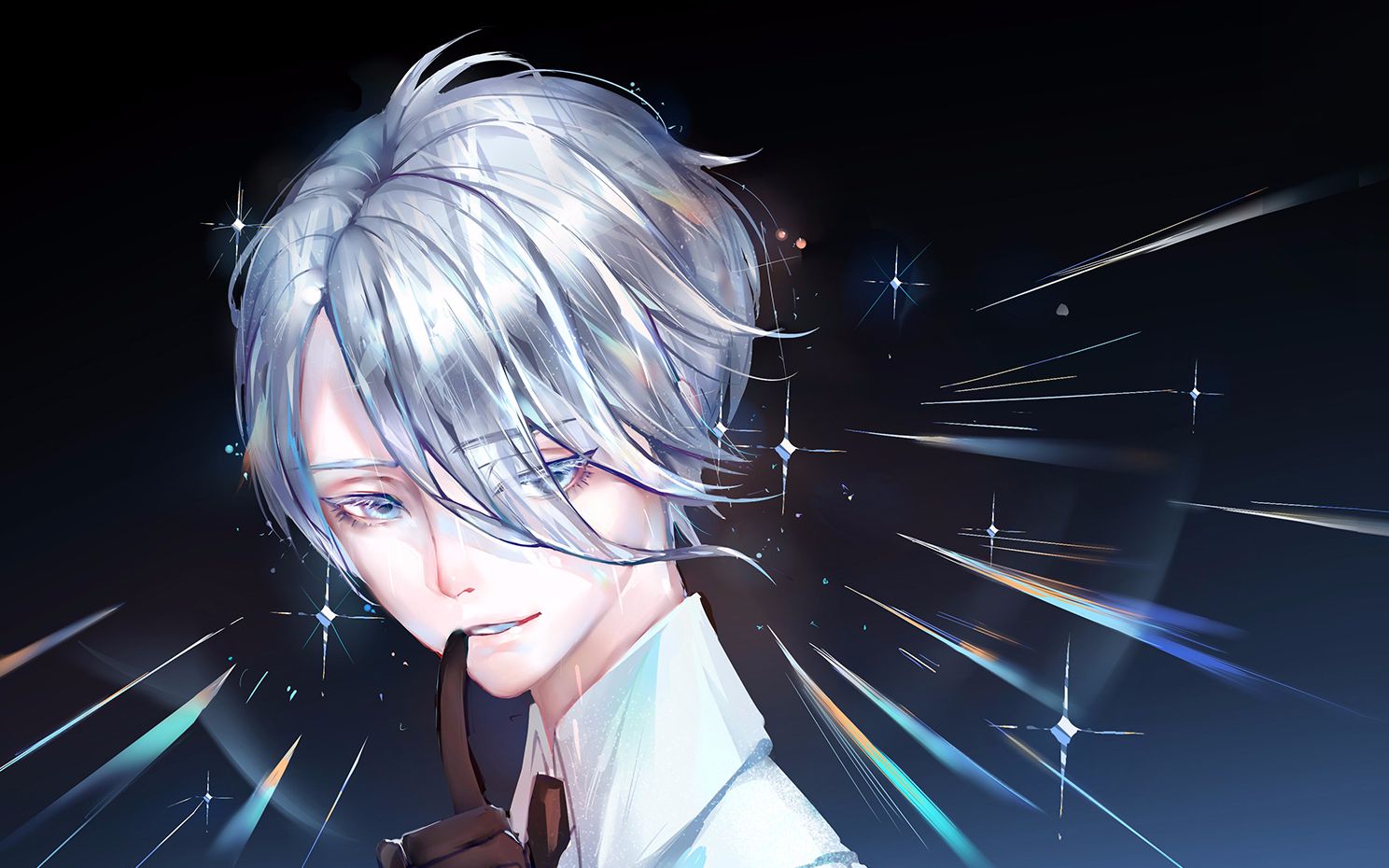 【宝石之国】南极石x磷叶石 你来得轻松,走得从容