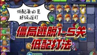 僵局逃脱第3赛季1-5关满星超低配打法（险过）难民参考养成配置