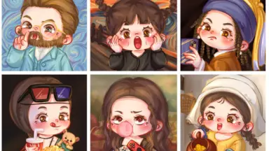 名畫二次創作-哔哩哔哩_Bilibili 名畫二次創作-哔哩哔哩_Bilibili