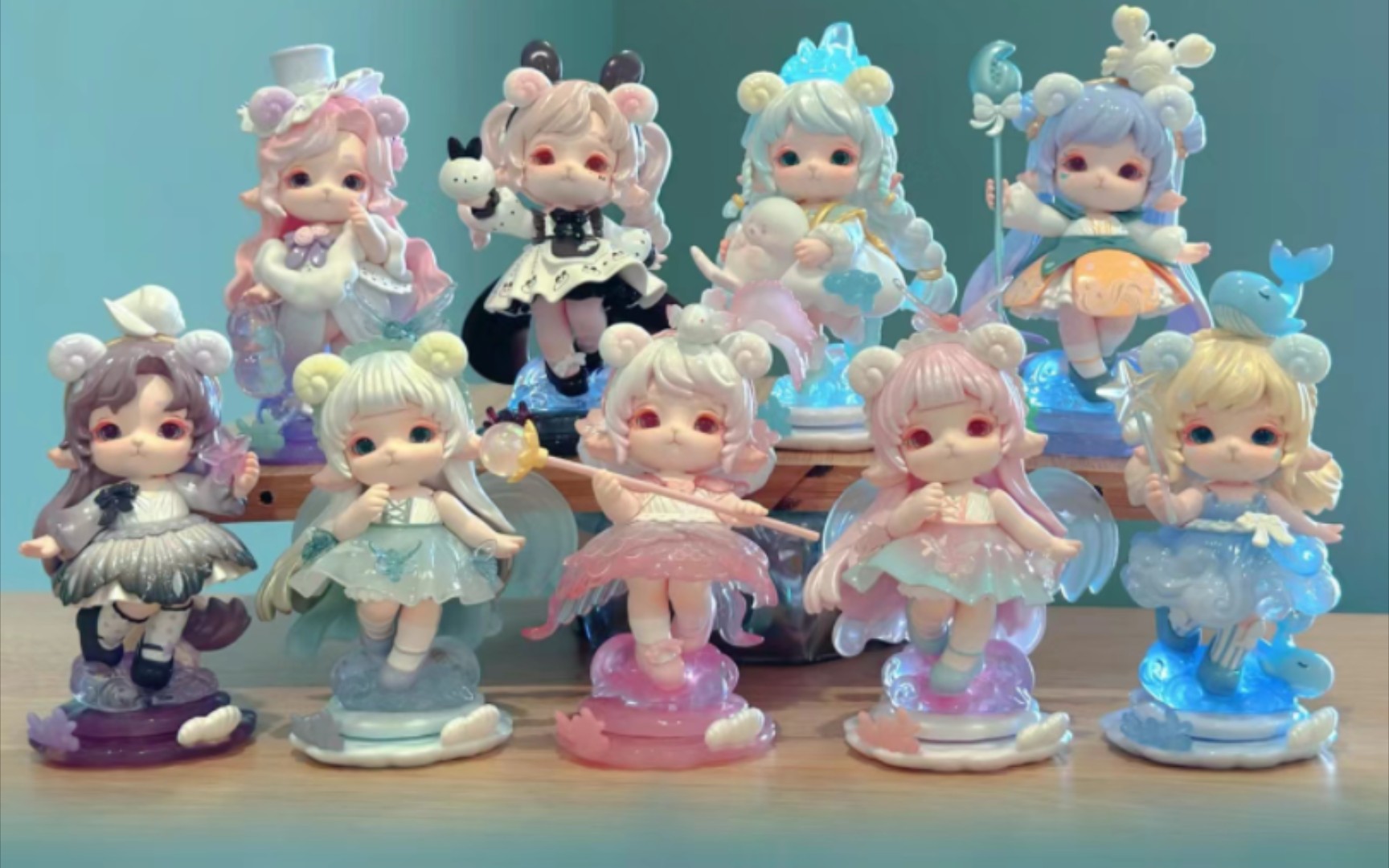 【盲盒】mimia二代61水之秘境,双盲盒拆箱,可爱但绝版