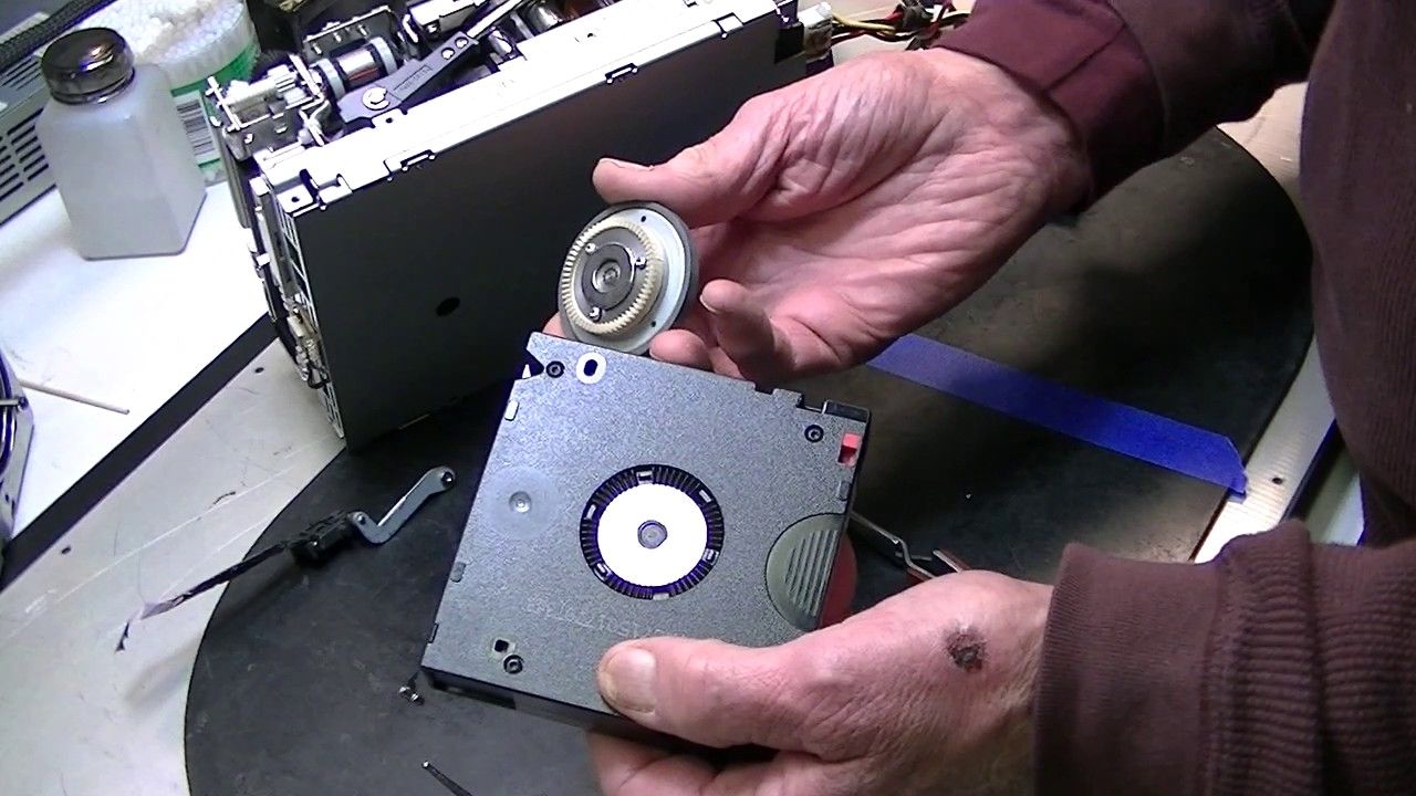磁带导销修复/tape drive repair - tape cartridge leader pin fix