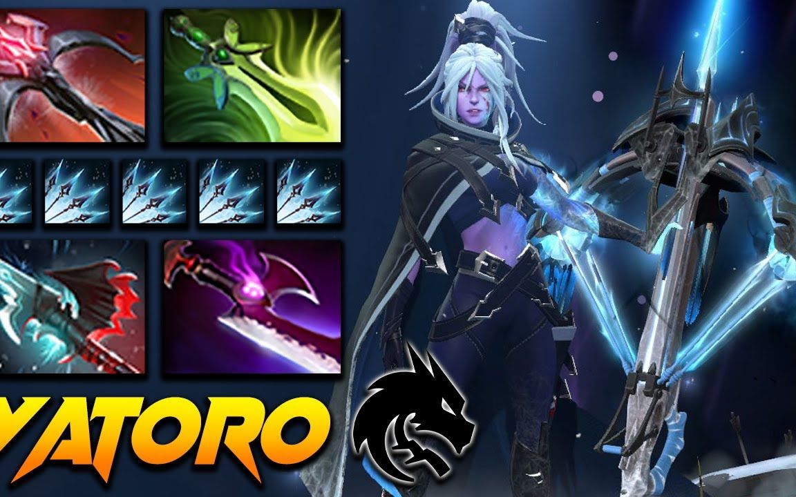 【7.32 dota2】yatoro卓尔游侠教学!