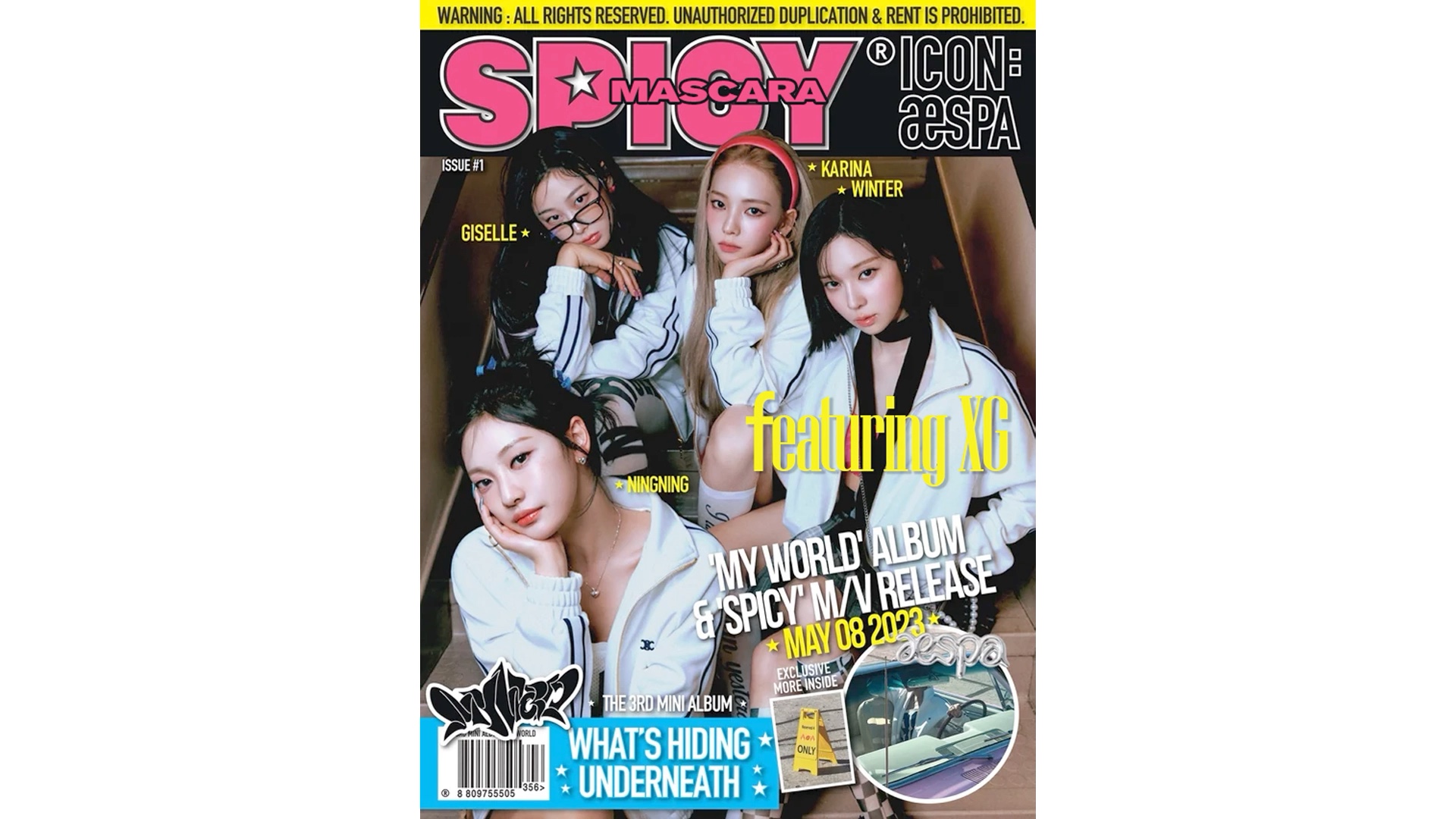 aespa & xg - mascara spicy (mashup)