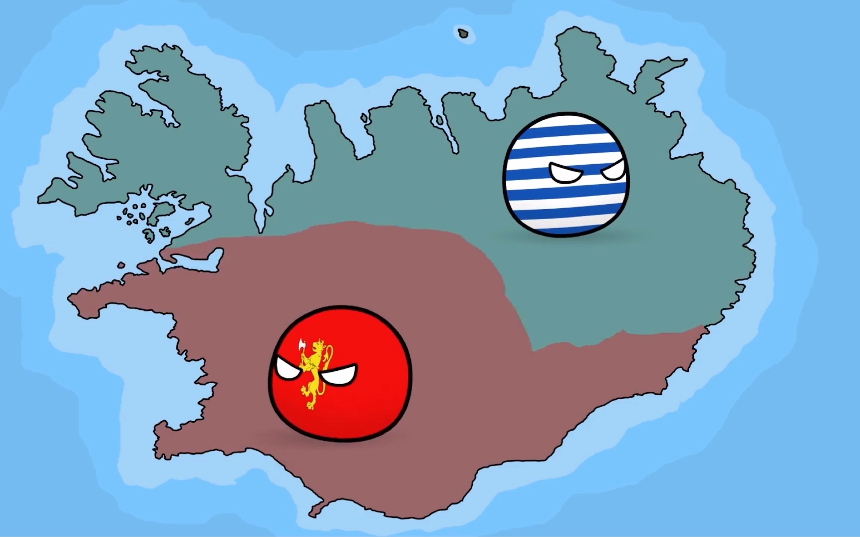 【波兰球】冰岛历史