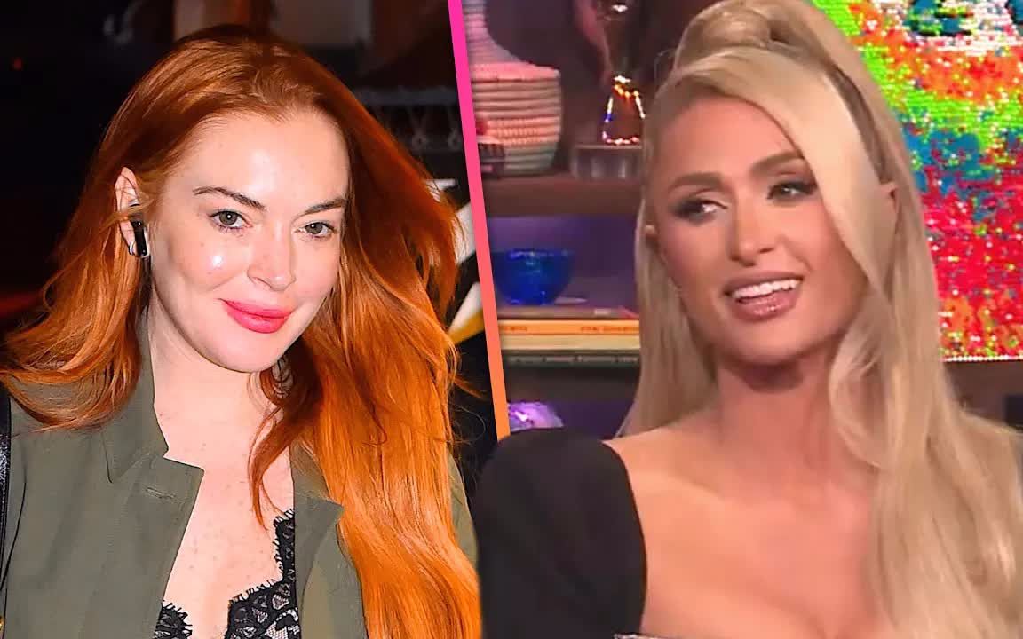 [图]How Paris Hilton and Lindsay Lohan Settled Their FEUD